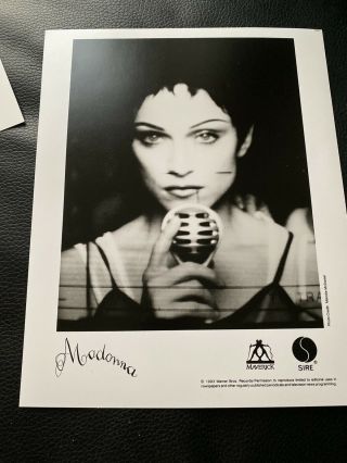 Madonna Rain Erotica Era Press Promo Photo Kit - Madame X 2
