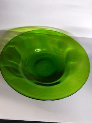2 Extremely Rare Vintage Baccarat Harcourt 7.  5 " Salad Plate In Green 1376751