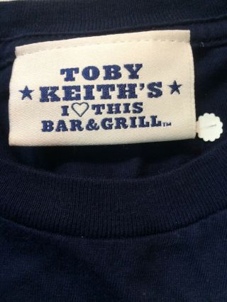 Toby Keith t shirts I Love This Bar Red Solo Cup Sz L 5