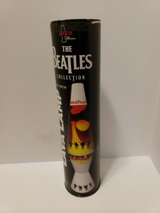 Beatles Collectible: 2015 Lava Lite The Beatles Help Lava Lamp Open Box