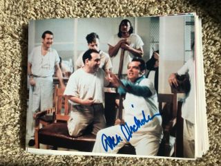 Jack Nicholson One Flew Over The Cucoo’s Nes 8x10 Signed Photo Autograph Picture