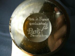 Legras French Cameo Art Glass Vase - - metallic gold highlights circa 1905 6