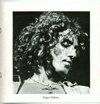 The Who - Metropolitan Opera House Program - June 7,  1970 7