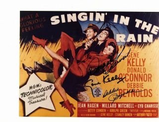 Singing In The Rain Autographed Photo