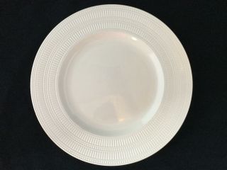 Set Of 4 Wedgwood Jasper Conran Impression Cream 11 " Dinner Plates - Ships
