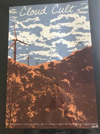 Cloud Cult Lightchasers Fall Tour 2010 Ii Artist Proof Ap Print Poster Signed