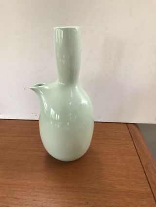Russell Wright Iroquois Casual Lettuce Green Open Carafe Pitcher