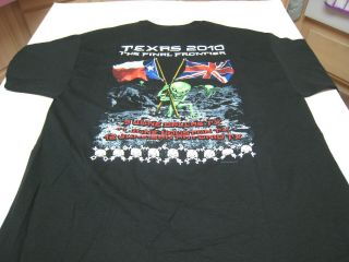 Iron Maiden Final Frontier 2010 Texas T - Shirt w/Dates Size XL 5