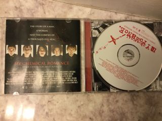 My Chemical Romance Autographed Signed Three Cheers For Sweet Revenge CD Gerard 6