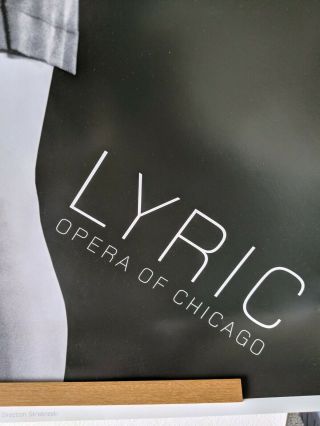 Lyric Opera Of Chicago Lulu Poster