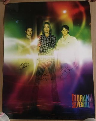 Silverchair Diorama Autographed Signed All Members Promo Poster For Cd Autograph