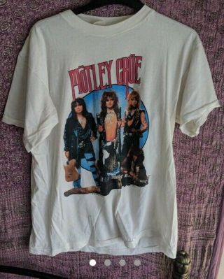 Vintage Motley Crue 1987 Tour Shirt