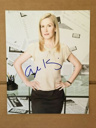 Angela Kinsey,  The Office,  Press Headshot Photo With Authentic Autograph.