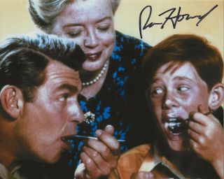 1960s The Andy Griffith Show Tv Series Ron Howard Autographed Opie 8x10 W/coa