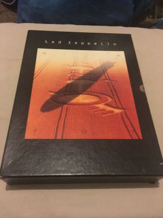 Very Rare Led Zeppelin 2 Volume Box Set Of Cased Sheet Music Books
