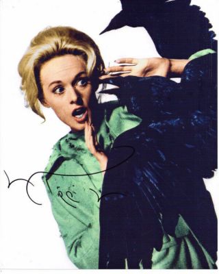 Tippi Hedren Alfred Hitchcock The Birds Actress Signed 8x10 Photo With