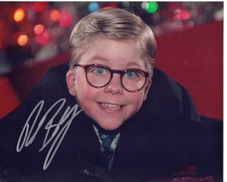 Peter Billingsley A Christmas Story Signed 8x10 Ralphie Photo With