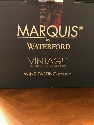 Marquis By Waterford Vintage Wine Tasting Glasses For 2 Set Of 8 2