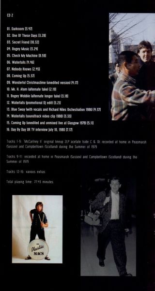 Paul McCartney Wings Fold & A Decade CD Demo Promo DVD Beatles John Lennon 4