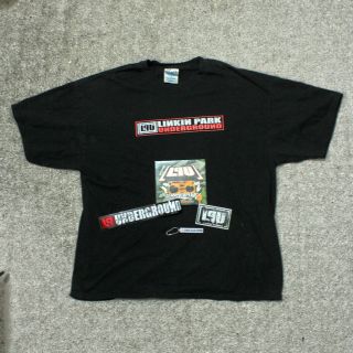 Linkin Park Underground Lpu 2.  0 (2003) Kit - Xl Shirt,  Cd,  Stickers,  & Keychain