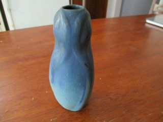 Van Briggle Blue Flower Vase Signed 5 " High