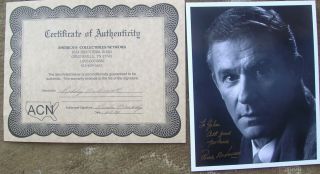 Roddy Mcdowall Autograph Photo With