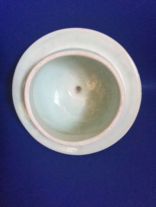 Boch Lidded Ginger Jar Urn Vase Delft Royal Sphinx Blue White 5