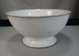 Astier de Villatte French Ceramic Footed Café au Lait Bowl - 57215 2