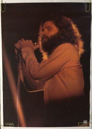 Jim Morrison Doors Vintage Poster 1980 