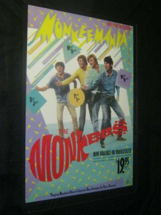 The Monkees Rare Video Poster Make Offer