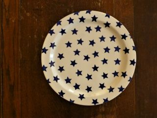 Emma Bridgewater Blue Stars (old Pattern) Cake Plate