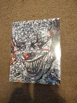 It Pennywise Bam Box Exclusive The Clown Art Print Variant 152/500