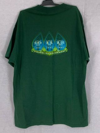 RARE VTG - Phish July 2000 Tour T - Shirt Deer Creek Music Center Noblesville,  IN 2