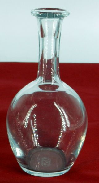 Baccarat France Art Glass Crystal Stem Bud Vase