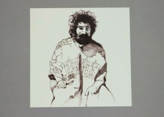 Grateful Dead Workingman ' s Stanley Mouse Signed Lithograph Poster Jerry Garcia 4