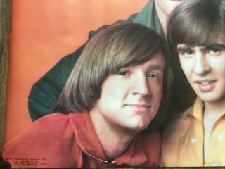 The Monkees Vintage Rock Pop Music Poster 1967 Davey Jones Mickey Peter Mike 4