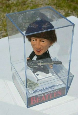 The Beatles - - Remco 1964 John Lennon Re - Issue - - Figure/doll In Clear Case