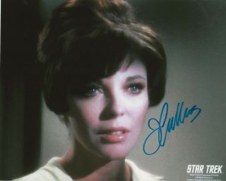 1960s Star Trek Tv Show Joan Collins Autographed " Edith Keeler " 8x10 W/coa