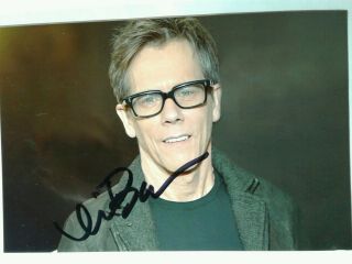 Kevin Bacon Authentic Hand Signed Autograph 4x6 Photo - Movie Star