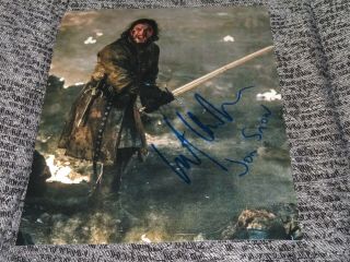 Kit Harington Signed 8x10 Photo Game Of Thrones Jon Snow