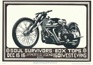 1967 Mouse Kelley Boxtops Soul Survivors Family Dog Denver Poster Fd - D15