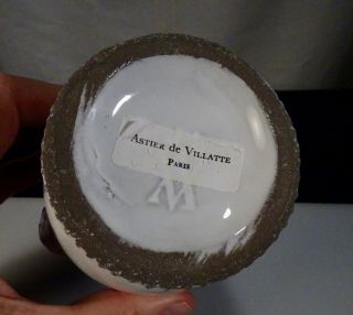 Astier de Villatte French Ceramic Footed Tumbler - 57214 5