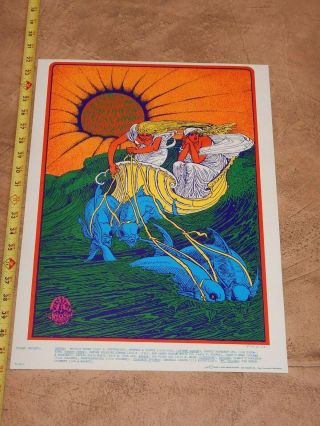 1967 Canned Heat Family Dog Denver Concert Poster Fd - D14,  Robert Fried Art