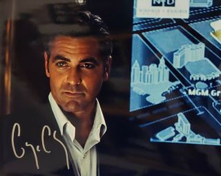 George Clooney Signed Autographed 8x10 Photo Ocean 