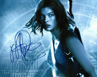 Milla Jovovich " Resident Evil " Autographed 8 X 10 Signed Photo Holo