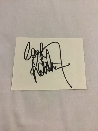Robbie Williams - Take That - Signed Paper Page 5x3 Inch - Uacc Rd