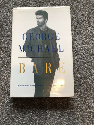 George Michael Wham Bare Rare Hardback Book Tony Parsons Faith 80s Pop Rnb Soul