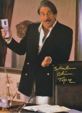 Chaim Topol As Milos Columbo 007 James Bond Authentic Signed Autograph Fyeo