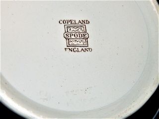 COPELAND SPODE Jasperware Cobalt Blue Pitcher Jug w/ Tumblers Pub Scene 5