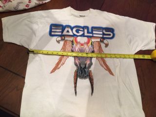 Hotel California Eagles Hell Freezes Over 1994 Tour Concert T Shirt XL RARE 3